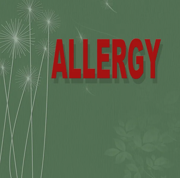 Alergie — Fotografie, imagine de stoc