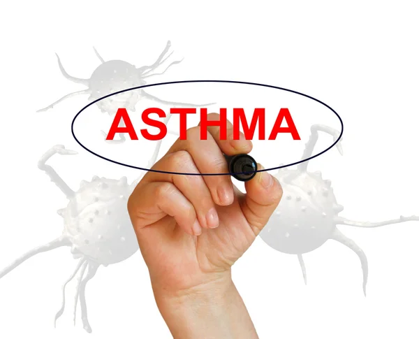 Asthma — Stockfoto