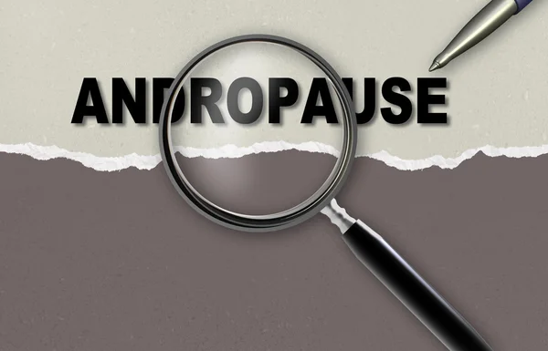 Андропауза — стоковое фото