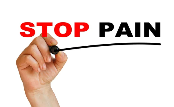 STOP PAIN — Stock Photo, Image