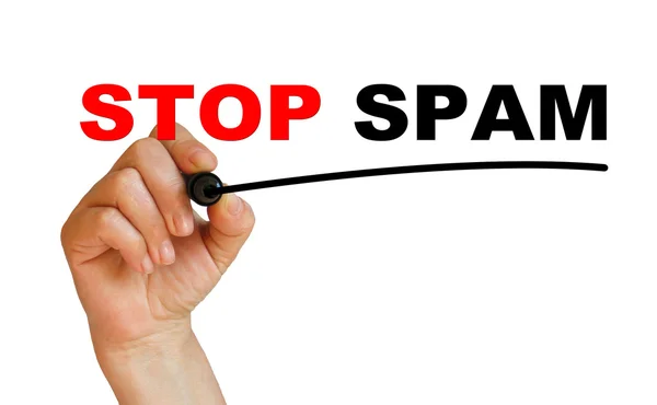 STOP SPAM — Stock Photo, Image