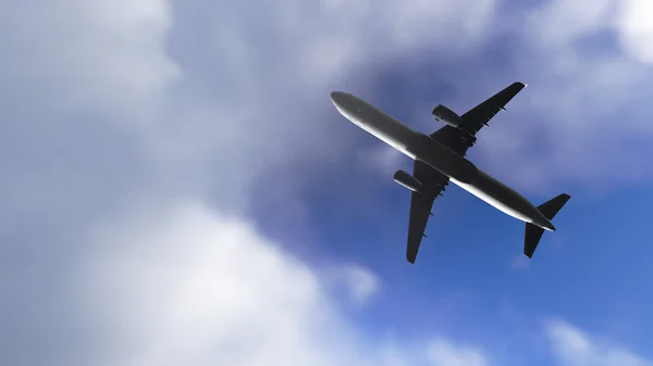 Avión volando — Foto de Stock