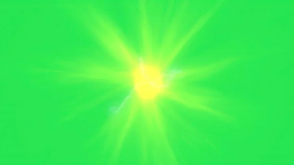 Ілюстрація Сяючий Плазмовий Фон Зеленому Екрані — стокове фото