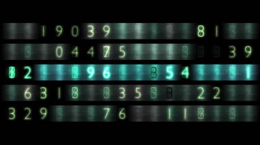 3d illüstrasyon - Fütürist Teknolojik Arayüz - HUD 