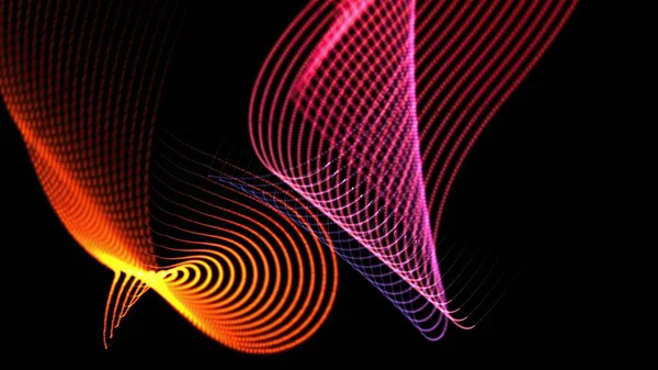 Ілюстрація Гіпнотична Сітка Ліній Створює Геометричні Візерунки Комп Ютерна Графіка — стокове фото