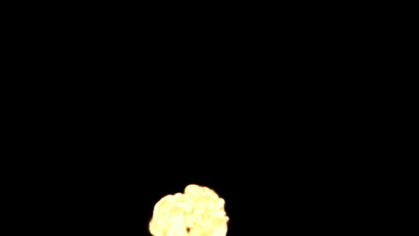 火球爆炸动画 — 图库视频影像