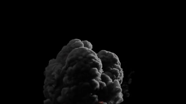 Animation Explosion Boule Feu — Video