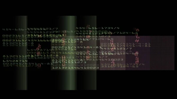 Abbildung Binärer Computer Code Hintergrund — Stockfoto