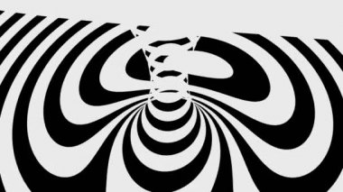 abstract black and white motion background with moving lines