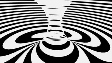 abstract black and white motion background with moving lines