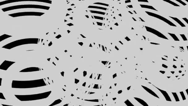 Abstract Black White Motion Background Moving Lines — Vídeo de Stock