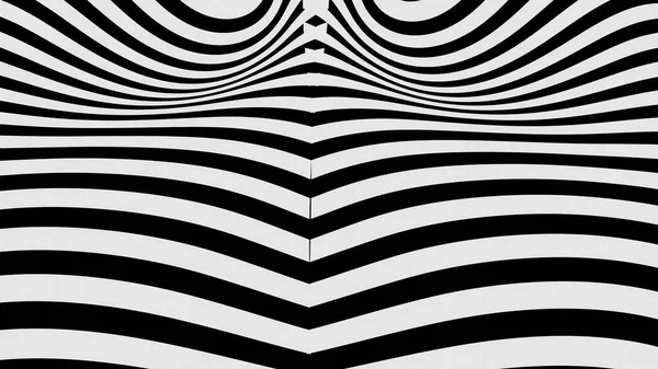 Ілюстрація Абстрактний Чорно Білий Фон Лініями — стокове фото