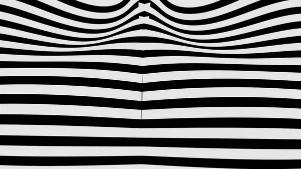 Illustration Abstract Black White Background Lines — Stock Photo, Image