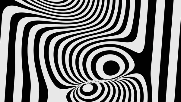 Illustration Fond Abstrait Noir Blanc Avec Lignes — Photo