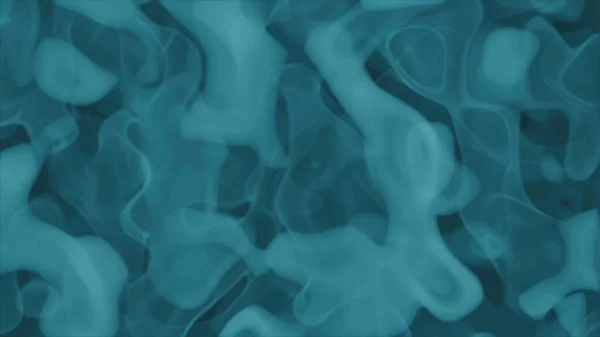 Illustration Surface Turquoise Abstraite Avec Des Cellules Mosaïques Molécules Contexte — Photo
