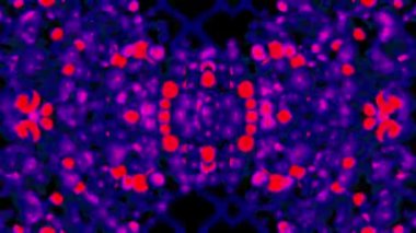 animation - Pulsating neon disco background VJ Loop. 3D graphics for music stage transition, shows, retro, hitech.