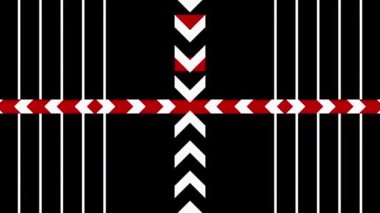 animation - Pulsating neon disco background VJ Loop. 3D graphics for music stage transition, shows, retro, hitech.