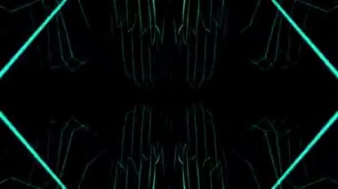 Soyut çizgili optik illüzyon dalgası şekli 