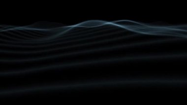 Soyut çizgili optik illüzyon dalgası şekli