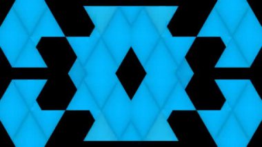 animasyon - Pulsating neon disko arkaplanı VJ döngüsü.