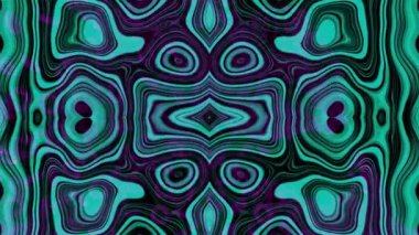 animasyon - Pulsating neon disko arkaplanı VJ döngüsü.