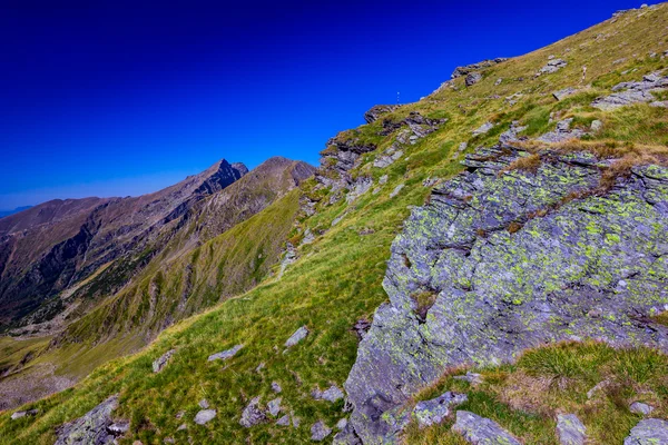 Landschaft mit Bergpfad — Stockfoto