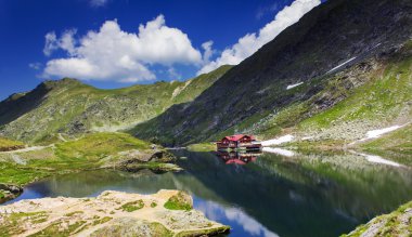 Balea Gölü manzara