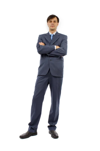 Full body portrait of businessman — Stock Photo, Image