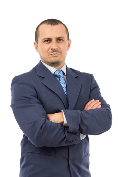 Ciddi bir iş adamının portresi