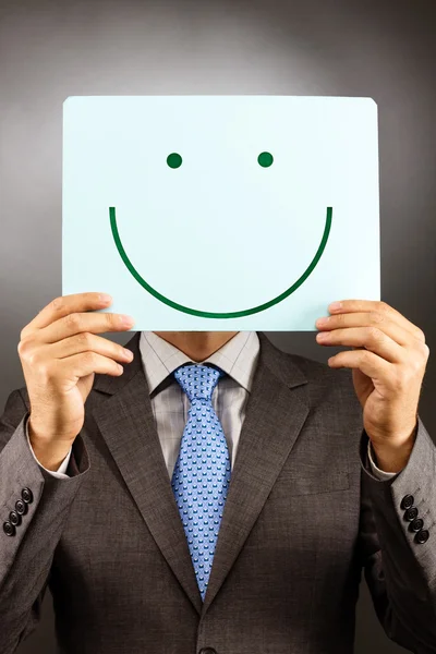 Businessman with a smile — Stock Photo, Image