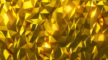 Düşük çokgen soyut arkaplan, 3D görüntüleme