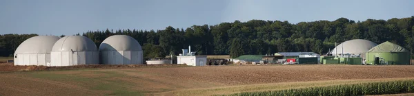 Bio gasfabriek. — Stockfoto