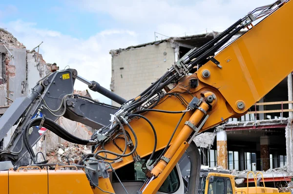 Maquinaria de demolición . —  Fotos de Stock