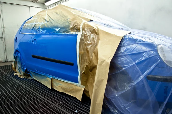 Coche recién pintado — Foto de Stock