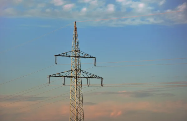 Electric power line — Stock Photo, Image