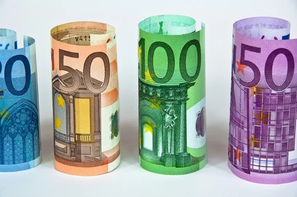 Varmvalsade euro — Stockfoto