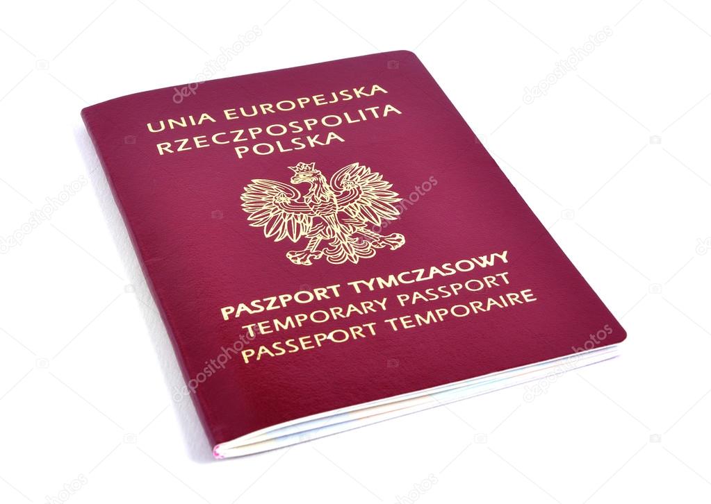 Polish passport.