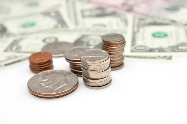 Cents on the dollars — Stock Photo, Image