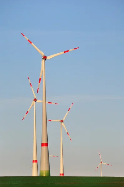 Wint turbíny. — Stock fotografie