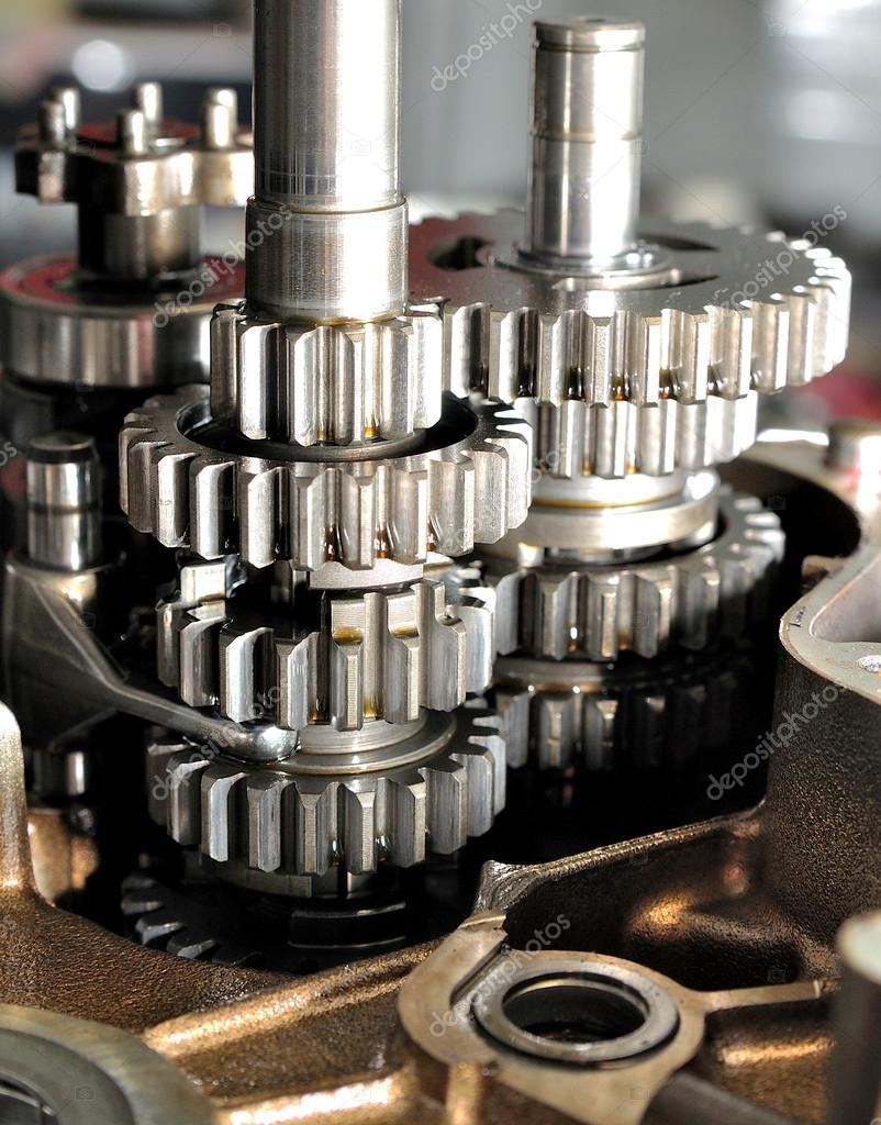 Motorcycle gearbox inside. ⬇ Stock Photo, Image by © lorakss #19441845 | Gear Box Of Motorcycle | | Depositphotos
