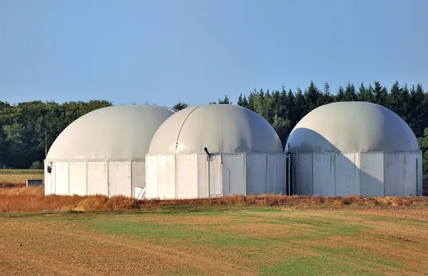 Biokraftstoffanlage. — Stockfoto