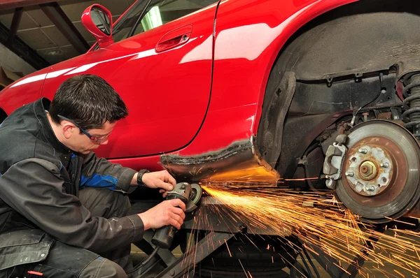 Riparazione carrozzeria . — Foto Stock