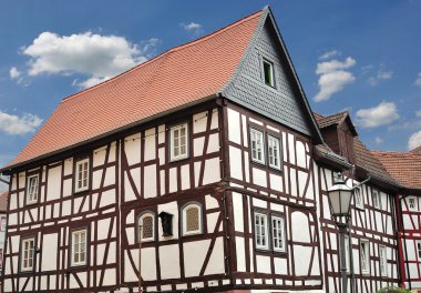 fachwerkhaus, Almanya.