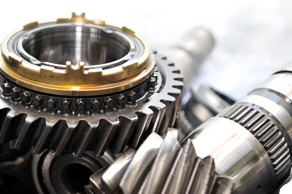 Gearbox parts. — Stock Photo, Image