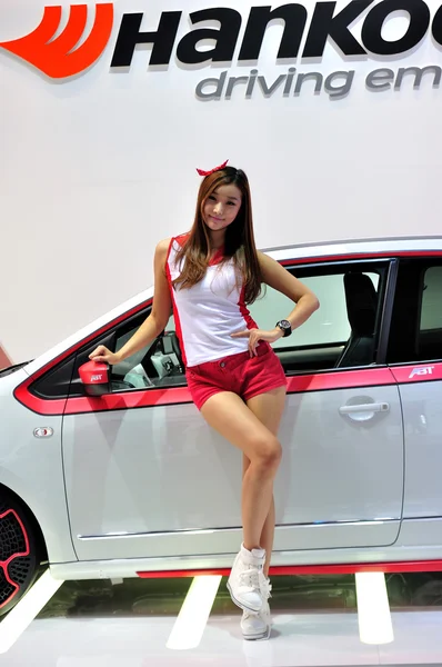 Hankook model na iaa 2013 — Zdjęcie stockowe