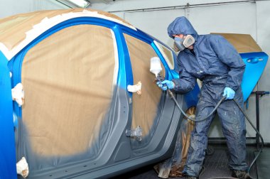 profesyonel araba Boyacısı.