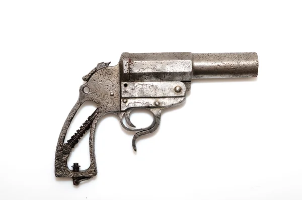 Old rusty gun. — Stock Photo, Image