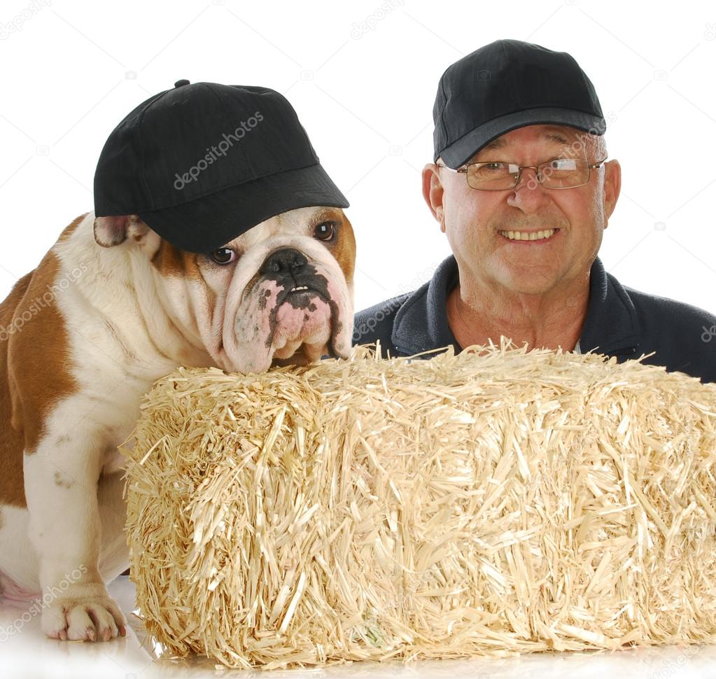 Man and his dog