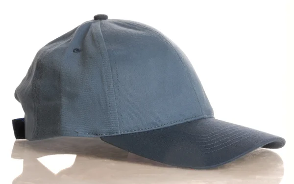 Blue baseball cap — Stock Photo, Image