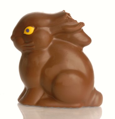 Chocolate easter bunnies clipart
